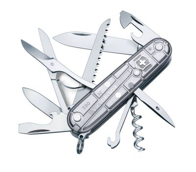 Imagen 2 del producto Navaja Huntsman color gris translúcido Victorinox