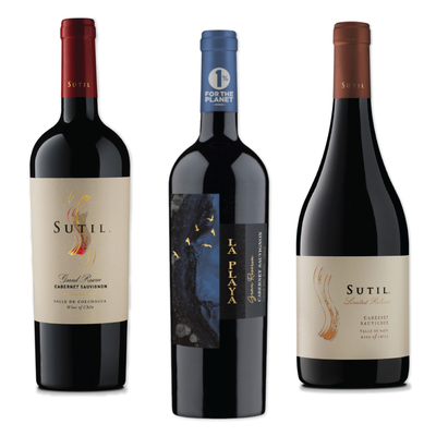 Imagen 1 del producto Pack Vinos Gran Reserva Cabernet Sauvignon 750cc
