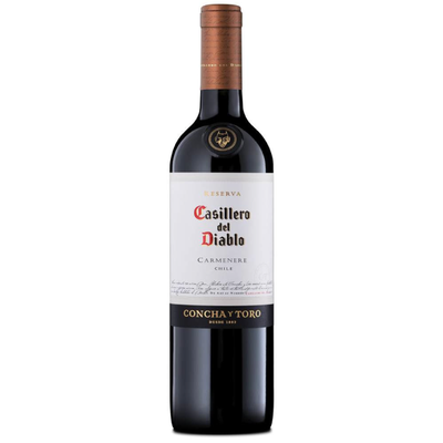 Vino Casillero Del Diablo Reserva Carmenere 13,5° 750cc