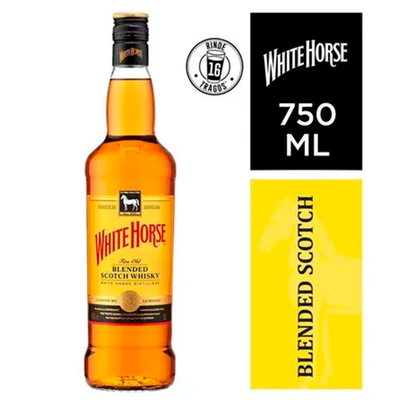 Whisky White Horse 43º Botella 750ml