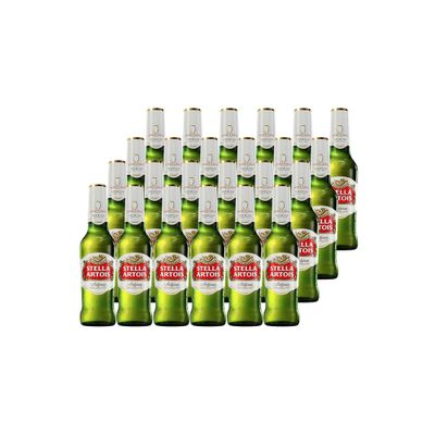24x Cerveza Stella Artois Botellín 5,2° 330cc