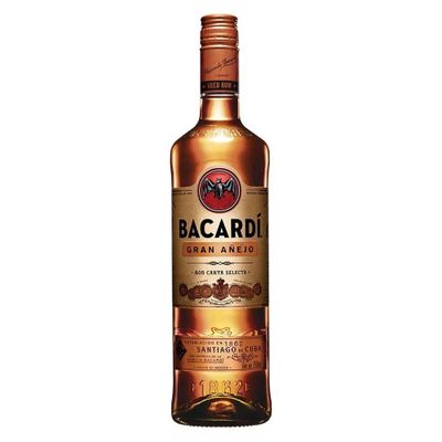 Ron Bacardí Gran Añejo 40° 750cc