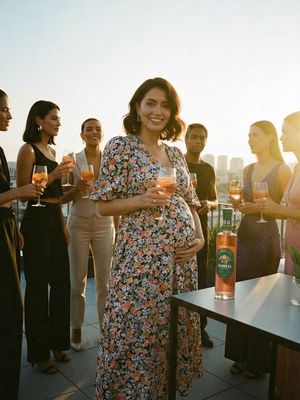 Imagen 2 del producto Aperitivo Sin Alcohol Aurelia Spritz Rosato 750cc