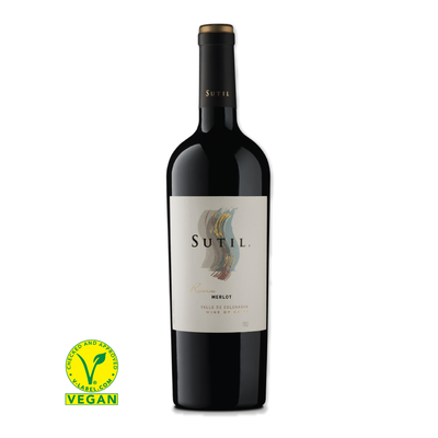 Vino Sutil Reserva Merlot 14° 750cc
