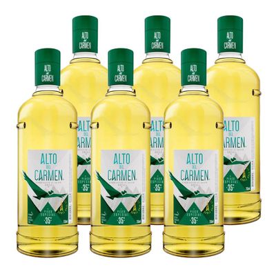6x Pisco Alto Del Carmen 35° 750cc