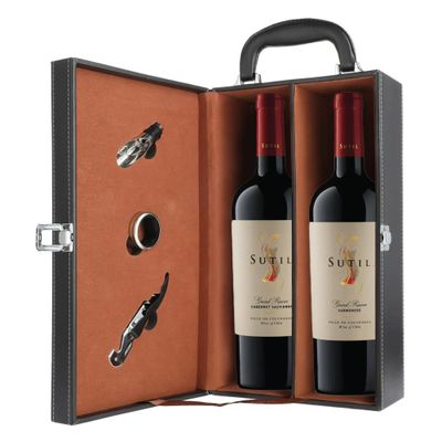 Imagen 1 del producto Pack Vinos Sutil Gran Reserva + Maleta con Accesorios