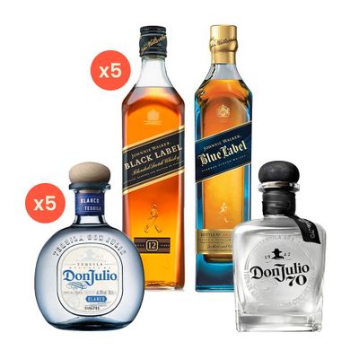 Pack Reserve: DJ Blanco + JW Black + DJ Cristalino + JW Blue