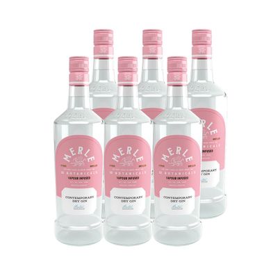 6x Gin Merle Contemporary Dry 40° 750cc
