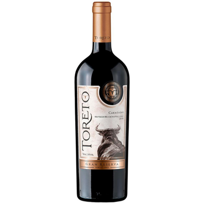 Vino Toreto Gran Reserva Carmenere 14° 750cc