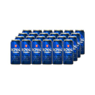 24X Cerveza Royal Guard Lata 5° 473Cc