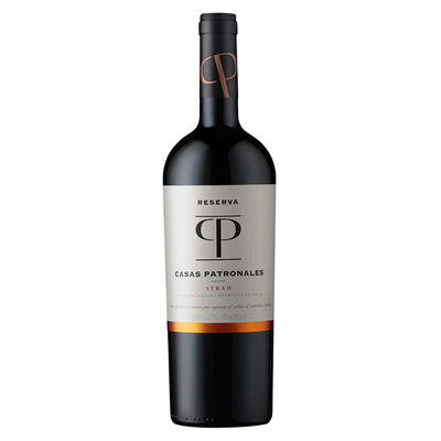 Vino Casas Patronales Reserva Syrah 14° 750cc