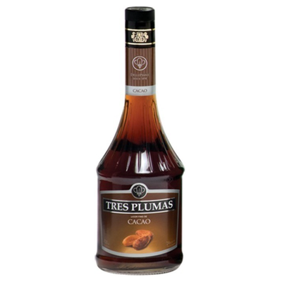 Licor Tres Plumas Licor De Cacao 24° 700Cc