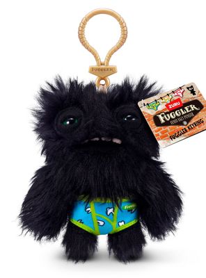 Imagen 2 del producto PELUCHE LLAVERO FUGGLERS DE 13 CMS DE ZURU - NEGRO