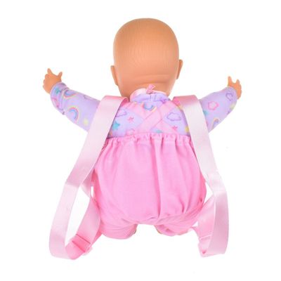 Imagen 2 del producto Muñeca Nenuco cuerpo suave para bebé con porta bebé