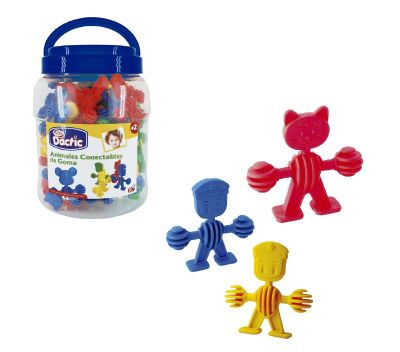 Conectable Animal Plastico 50u