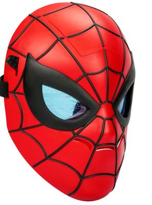 Máscara marvel luminosa spiderman