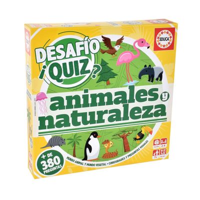 Imagen 2 del producto Juego de mesa EDUCA desafío animales y naturaleza didáctico