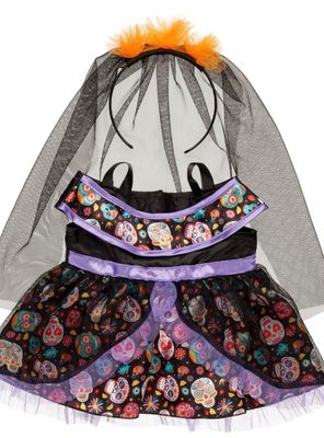 Imagen 2 del producto Vestido Día De Los Muertos Build-A-Bear