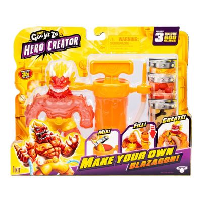 Imagen 2 del producto Figura HEROES OF GOO JIT ZU Blazagon - Set creador heroe