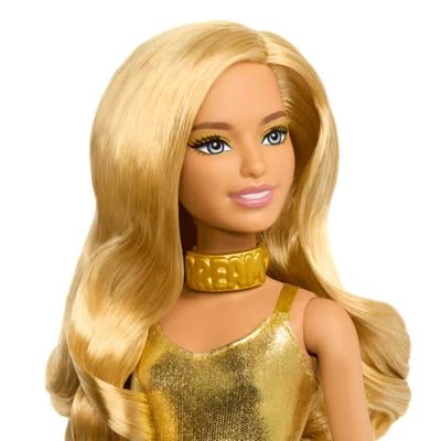 Imagen 2 del producto Muñeca Barbie Fashionista enterito dorado estilo moderno