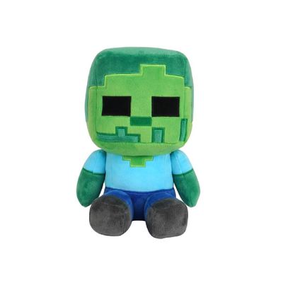 Imagen 2 del producto Peluche Minecraft Zombie 25 cm suave y detallado