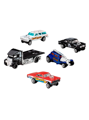 Pack 5 Autos Básicos Hot Wheels - Formula 1 HW Gassers