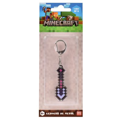 Imagen 2 del producto Llavero metálico Minecraft colección pala