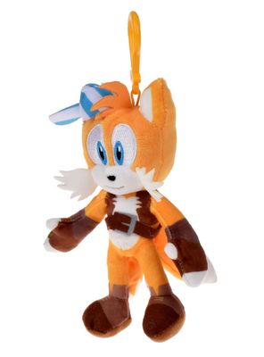 Imagen 2 del producto Peluche Sonic colección Tails con clip para colgar