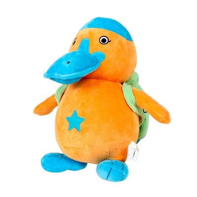 Imagen 2 del producto Peluche FLINKO Papá Flinko naranja suave y lavable