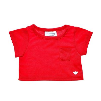 Imagen 2 del producto Polera Build a Bear roja para peluches