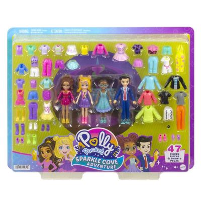 Polly Pocket Súper Paquete De Modas Bahía Mágica