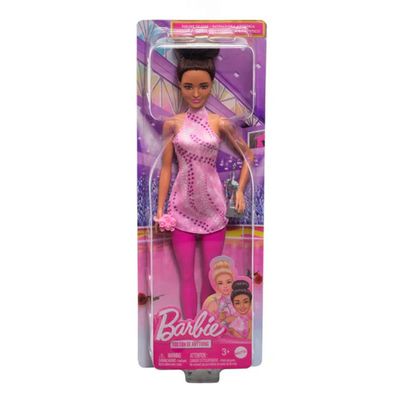 Imagen 2 del producto Muñeca Barbie profesional patinadora artística con accesorio