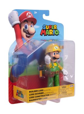 Imagen 2 del producto Figuras 10 cm super mario de nintendo - luigi constructor