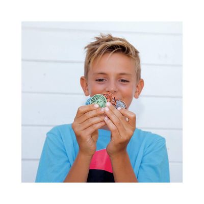 Imagen 2 del producto Figuras de acción ZAK STORM set 4 monedas para app