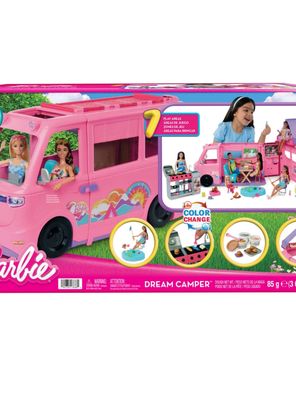 Imagen 2 del producto Barbie Camper De Los Sueños Auto Transformable