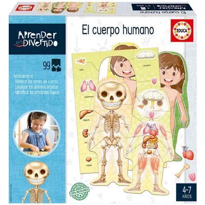 Imagen 2 del producto Rompecabezas EDUCA 99 piezas Aprendo el Cuerpo Humano