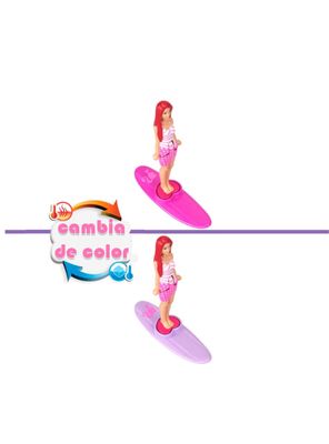 Imagen 2 del producto Muñeca Barbie mini colección convertible rosa
