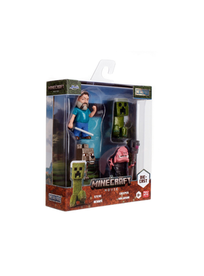 Imagen 2 del producto Set de 4 Piezas Minecraft – Figuras de 9 cm