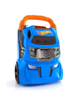 Pista Hot Wheels 360 Care Case colección vehículos