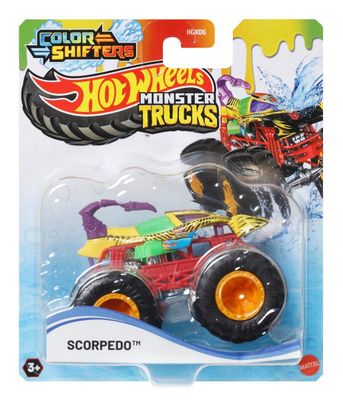 Imagen 1 del producto Vehículo HOT WHEELS Monster Truck Color Shifters 1:64