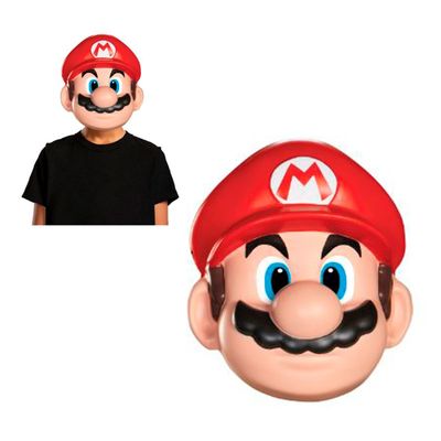 Máscara Nintendo Mario clásica para disfraces y juegos de