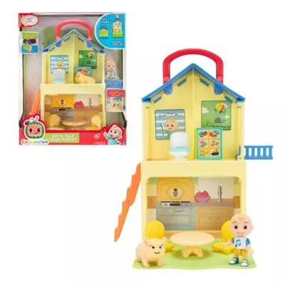 Playset muñecas Cocomelon casa de JJ y Jelly Bean
