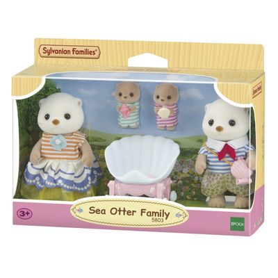 Imagen 2 del producto Figuras Sylvanian Families colección Familia Nutria Marina