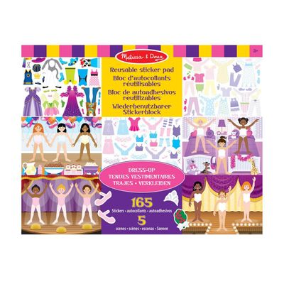 Imagen 2 del producto Stickers reutilizables Melissa and Doug vestimenta creativa