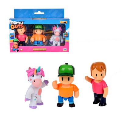 PACK 3 FIGURAS ARTICULADAS STUMBLE GUYS - MR. STUMBLE