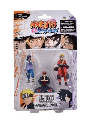 Imagen 2 del producto Pack 3 Figuras Coleccionables 7 Cm Naruto - Hinata