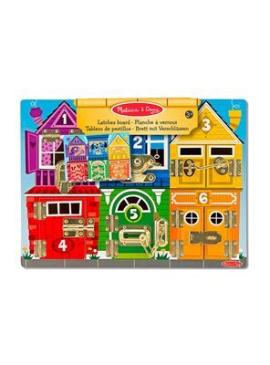 Imagen 2 del producto Juego didáctico Melissa y Doug pestillos de madera