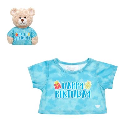 Imagen 2 del producto Polera Build a Bear cumpleaños azul para peluche