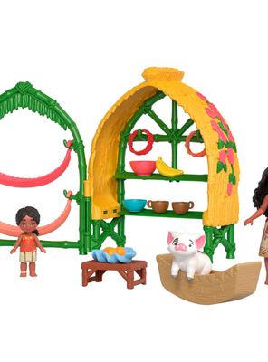 Imagen 1 del producto Moana 2 Set Hogar De Moana Y Simea Con Pua Y Accesorios
