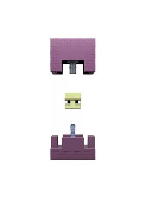 Imagen 2 del producto Minecraft core figura de 8cm con crafting - shulker